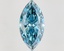 1.31 Ct. Fancy Vivid Blue Marquise Lab Grown Diamond