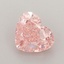 1.25 Ct. Fancy Vivid  Pink Heart Lab Grown Diamond