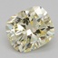 1.59 Ct. Fancy Yellow Cushion Lab Grown Diamond