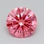 1.04 Ct. Fancy Vivid  Pink Round Lab Grown Diamond
