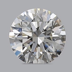 Round diamond — real photo