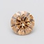 1.02 Ct. Fancy Light  Brown Round Lab Grown Diamond
