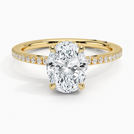 18K Yellow Gold Simply Tacori Classic Diamond Ring (1/5 ct. tw.)