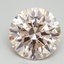 1.57 Ct. Fancy Pink Round Lab Grown Diamond