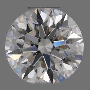 Round diamond — real photo