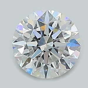 Round diamond — real photo