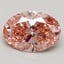 3.01 Ct. Fancy Intense Pink Oval Lab Grown Diamond