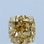 1.01 Ct. Fancy Intense Yellow Cushion Lab Grown Diamond