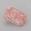 0.83 Ct. Fancy Vivid Pink Radiant Lab Grown Diamond