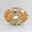 7.5x5.5mm Orange Oval Sapphire