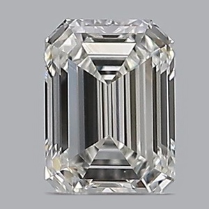 Emerald diamond — real photo