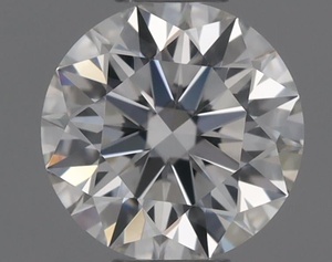 Round diamond — real photo