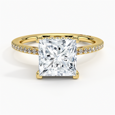 18K Yellow Gold Simply Tacori Luxe Drape Diamond Ring