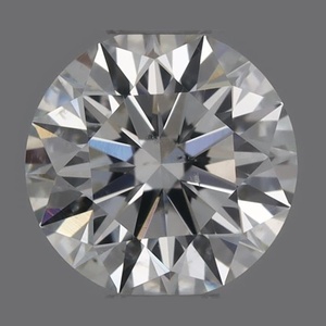 Round diamond — real photo