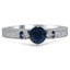 Custom Compass Point Vintage-Inspired Ring
