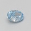 0.84 Ct. Fancy Vivid Blue Oval Lab Grown Diamond