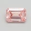0.70 Ct. Fancy Vivid Pink Emerald Lab Grown Diamond