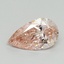 1.24 Ct. Fancy Intense Pink Pear Lab Grown Diamond