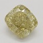 2.06 Ct. Fancy Brownish Yellow Cushion Diamond