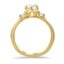 Three Stone Pear Diamond Ring, smallview