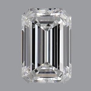 Emerald diamond — real photo
