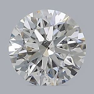 Round diamond — real photo