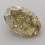 6.06 Ct. Fancy Intense Yellow Oval Lab Grown Diamond
