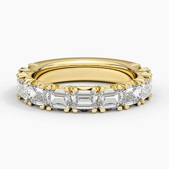 Nathalie Emerald Cut Lab Diamond Ring