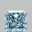 2.04 Ct. Fancy Vivid Blue Radiant Lab Grown Diamond