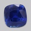 8.0x7.8mm  Blue  Cushion   Sapphire