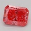 2.07 Ct. Fancy Vivid Pink Radiant Lab Grown Diamond