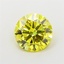1.86 Ct. Fancy Vivid Yellow Round Lab Grown Diamond