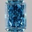 5.0 Ct. Fancy Vivid Blue Radiant Lab Grown Diamond