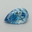 2.01 Ct. Fancy Vivid Blue Pear Lab Grown Diamond