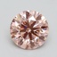 2.02 Ct. Fancy Intense Pink Round Lab Grown Diamond