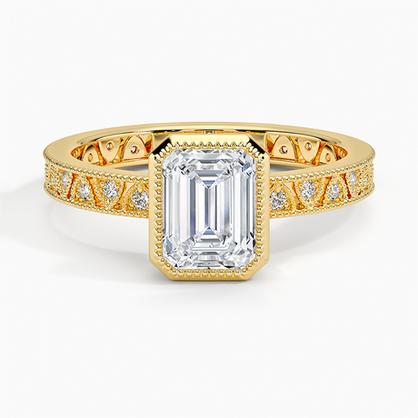 Sinclair Art Deco Diamond Ring - Brilliant Earth
