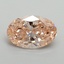 2.06 Ct. Fancy Intense Pink Oval Lab Grown Diamond