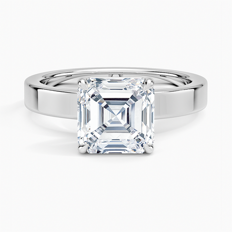 18K White Gold Peyton 3mm Solitaire Ring