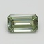 1.00 Ct. Fancy Intense Green Emerald Lab Grown Diamond