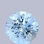 1.86 Ct. Fancy Intense Blue Round Lab Grown Diamond