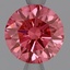 1.02 Ct. Fancy Vivid Pink Round Lab Grown Diamond