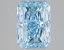 2.07 Ct. Fancy Vivid Blue Radiant Lab Grown Diamond