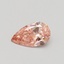0.53 Ct. Fancy Intense Pink Pear Lab Grown Diamond
