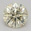 1.28 Ct. Fancy Light Yellow Round Lab Grown Diamond
