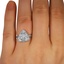 The Chicago Ring, smallzoomed in top view on a hand