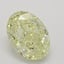 1.23 Ct. Fancy Yellow Oval Diamond
