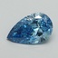 1.51 Ct. Fancy Vivid Blue Pear Lab Grown Diamond