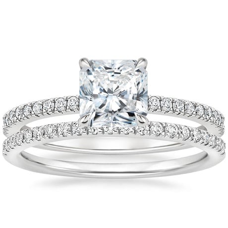 18K White Gold Viviana Diamond Bridal Set (2/5 ct. tw.)