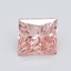 2.00 Ct. Fancy Intense Pink Princess Lab Grown Diamond