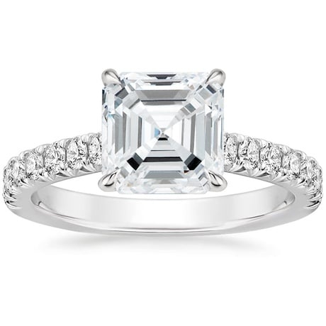 18K White Gold Sienna Diamond Bridal Set (7/8 ct. tw.)